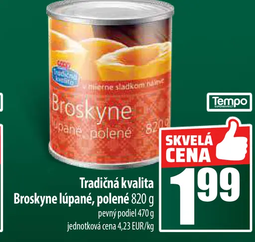Broskyne lúpané