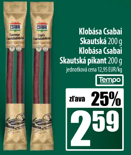 Klobása Csabai