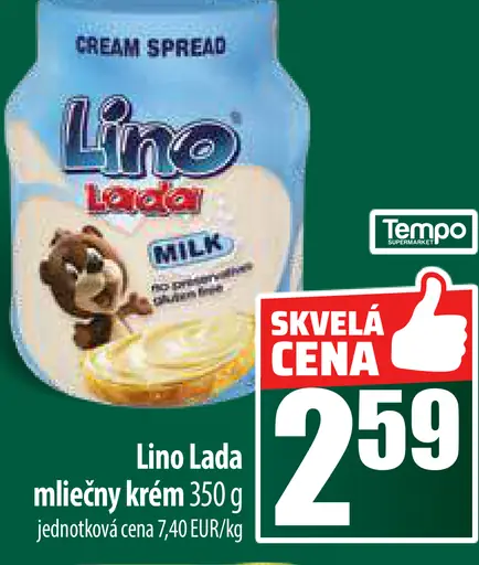 Lino Lada mliečny krém