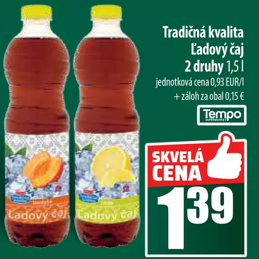 Tradičná kvalita Ľadový čaj
