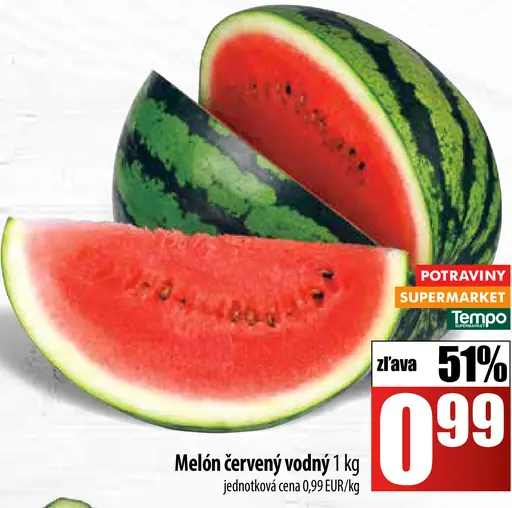 Melón červený vodný