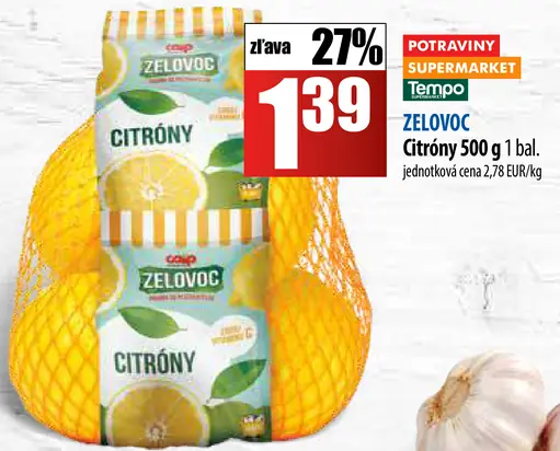 Zelovoc Citróny