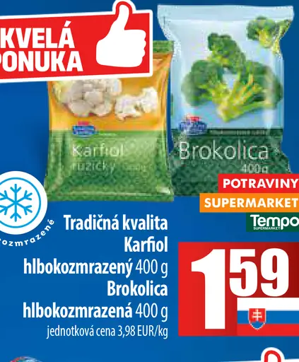 Tradičná kvalita Brokolica