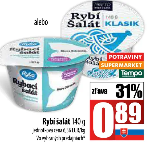 Ryba Rybie šaláty