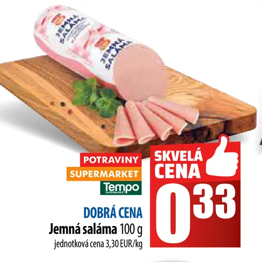 Tempo Jemná saláma
