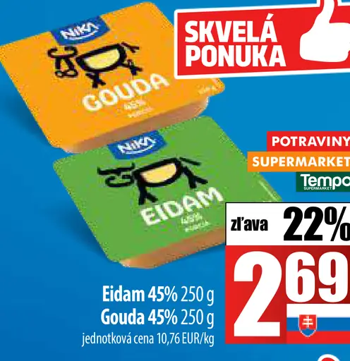 Nika Eidam strúhaný