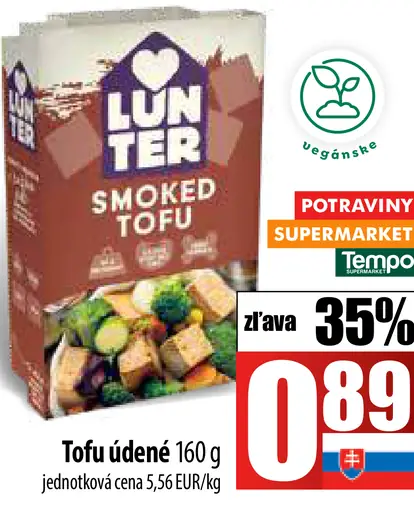 Lunter Tofu údené
