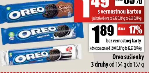 Oreo sušienky