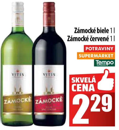 Zámocké biele Zámocké červené