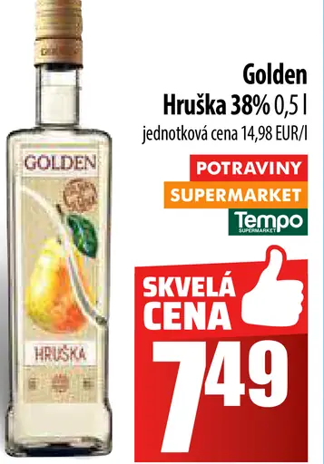 Golden Hruška 38%