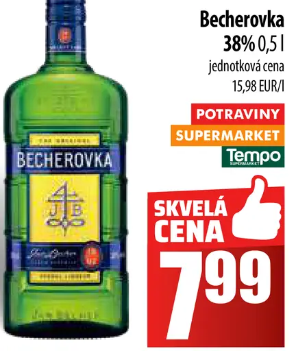 Becherovka 38 %