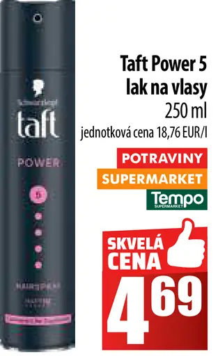 Taft Power 5 lak na vlasy