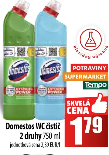 Domestos WC čistič