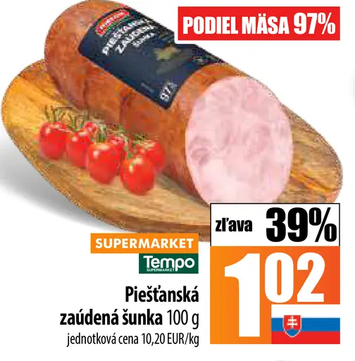 Piešťanská zaučená šunka
