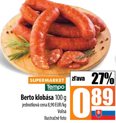Berto klobása
