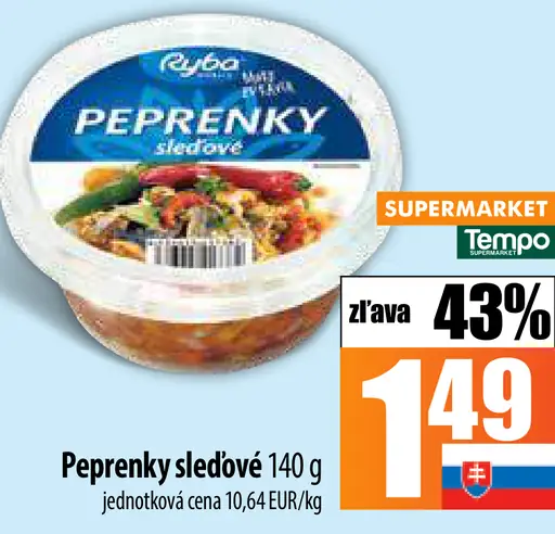 Peperenky sleďové