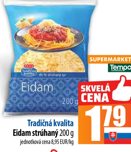 Eidam strúhaný