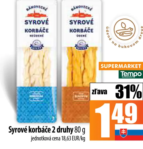 Syrové korbáčiky
