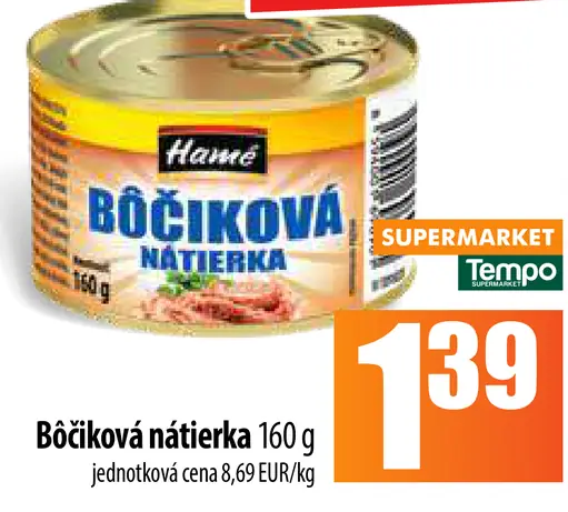 Hamé Bôčiková nátierka