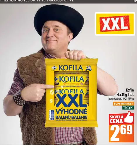Kofila XXL balenie