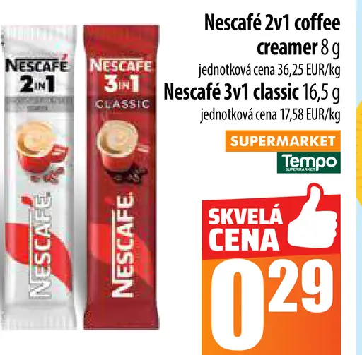 Nescafé 2v1 Coffee creamer