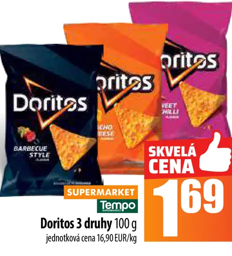 Doritos 3 druhy