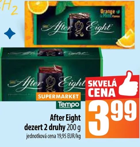 After Eight dezert