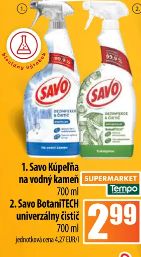 Savo BotaniTECH univerzálny čistič