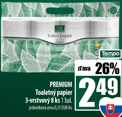 PREMIUM Toaletný papier