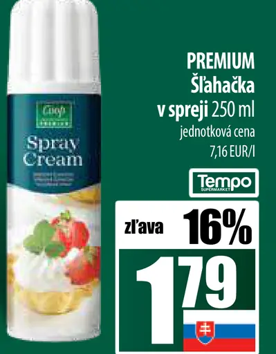 Šľahačka v spreji