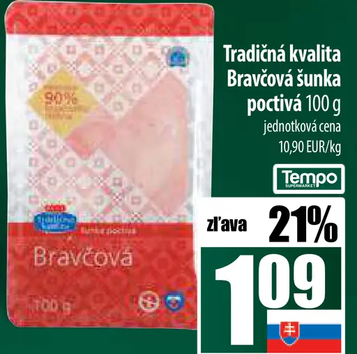 Bravčová šunka poctivá