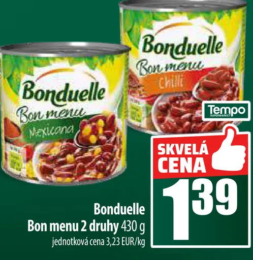 Bon menu