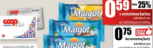 Margot 3 druhy