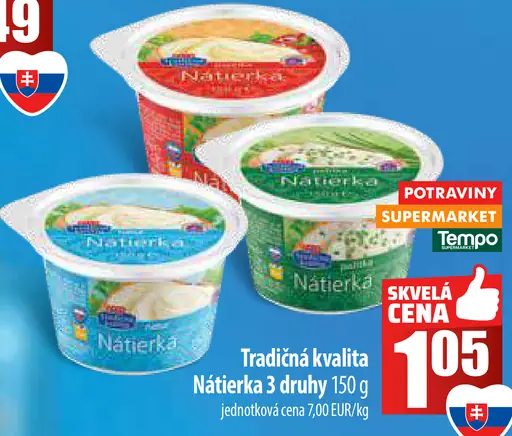 Tradíčna kvalita Nátierka
