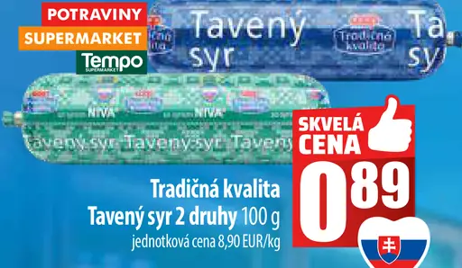 Tavený syr