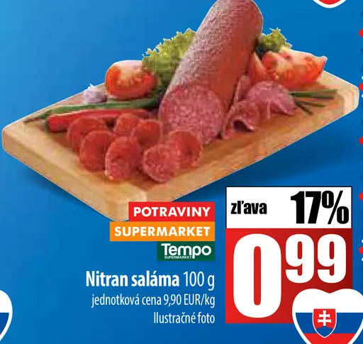 Nitran saláma
