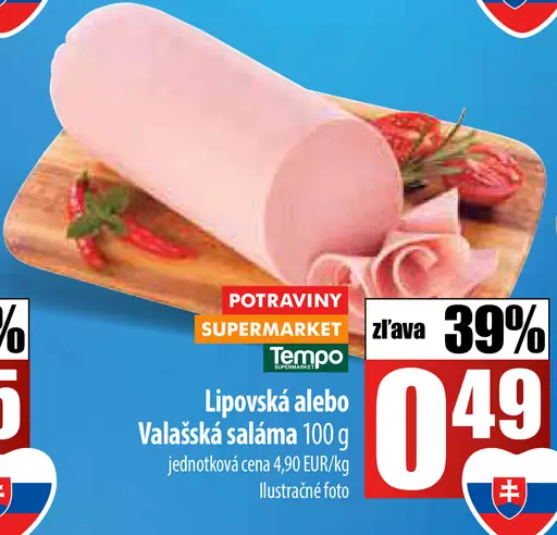 Lipová alebo Valašská saláma