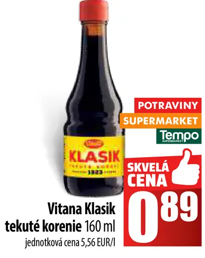 Vitana Klasik tekuté korenie