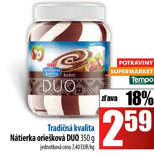 Tradičná kvalita Náterka oriešková DUO