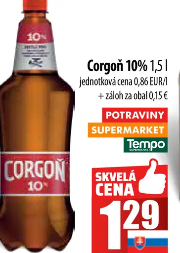 Corgoň 10%
