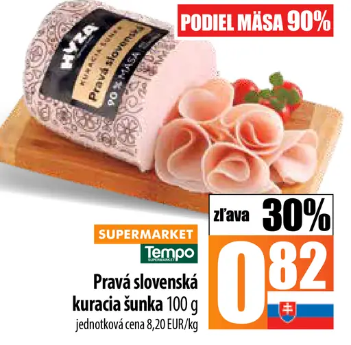 Pravá slovenská kuracia šunka
