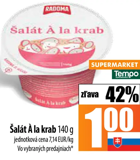 Radoma Šalát à la krab