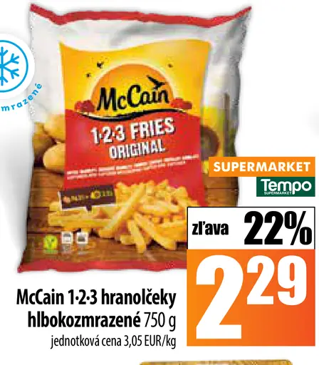 McCain hranolčeky