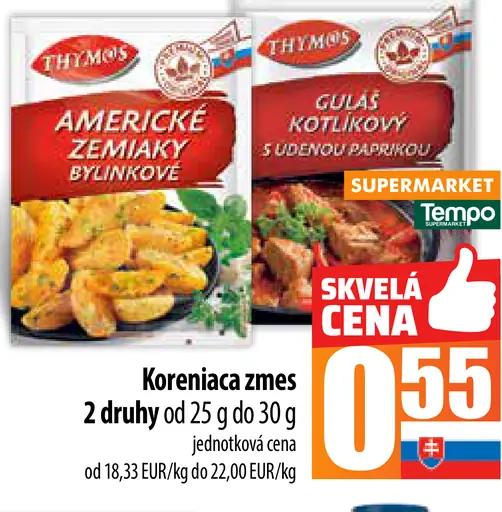 Korenica zmes