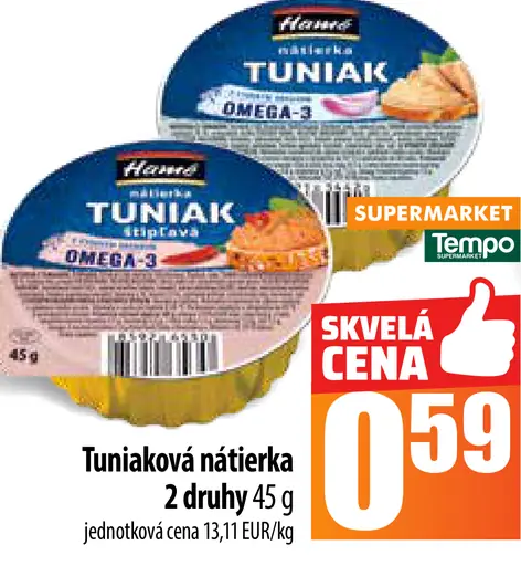 Tuniaková nátierka