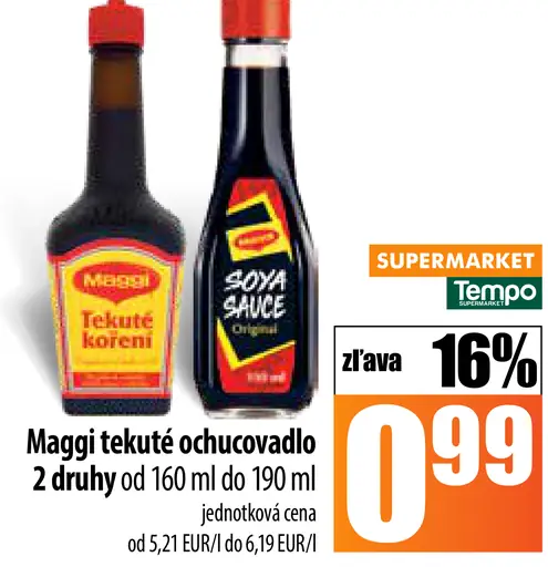 Maggi tekuté ochucovadlo