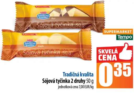 Tradíčna kvalita Sójová tyčinka