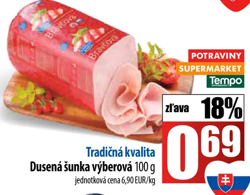 Dusená šunka výberová