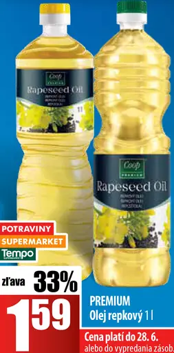 COOP Premium Olej repkový