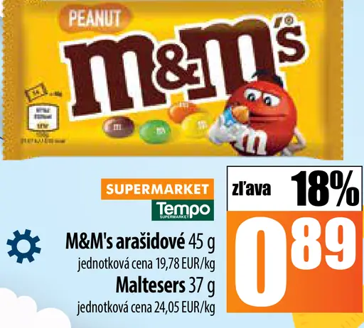 M&M's arašidové